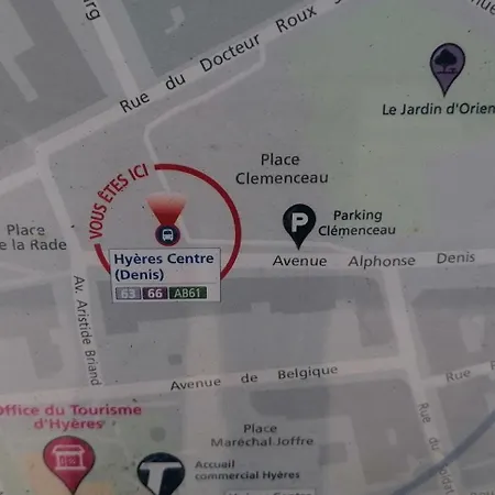 Daire Beautiful Renovated La Boheme Hyères